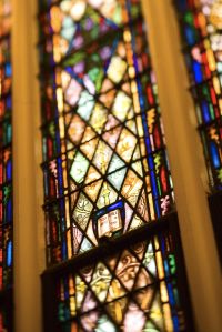 Stained glass window