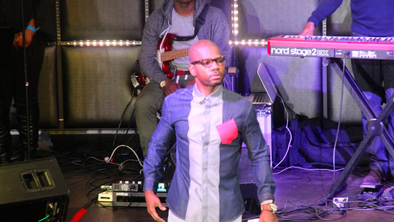 Kirk Franklin at Harvest For Hope Explosion Concert