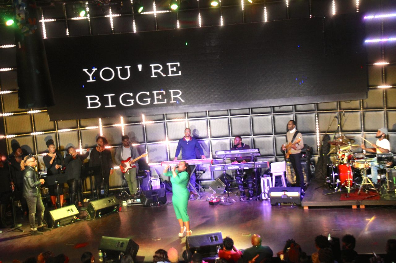 Jekalyn Carr at Harvest For Hope Explosion Concert