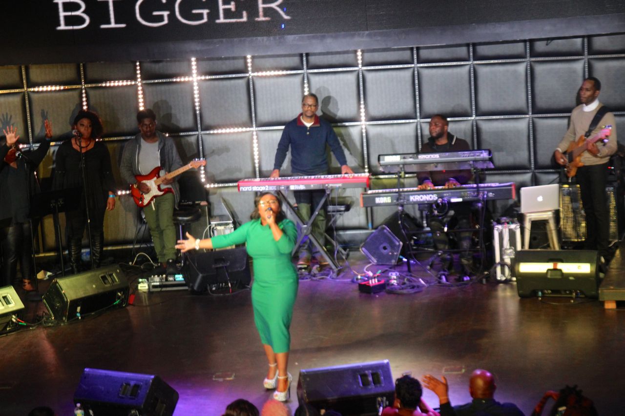 Jekalyn Carr at Harvest For Hope Explosion Concert