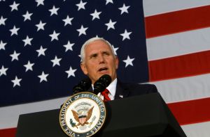 VP Pence Joins Alabama Senate Candidate Luther Strange At Campaign Rally