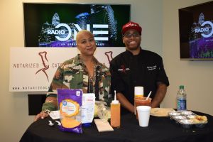 Melanie Pratt And Chef Brian D. Soles