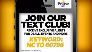 Praise Charlotte Text Club