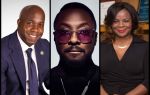 Khalif Rhodes, Will-I-Am and Colette Forrest