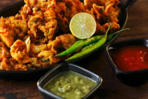 Crispy Onion Bhajis