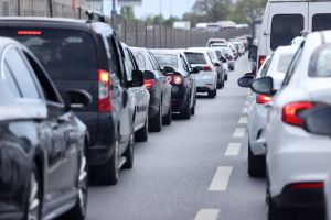 Heavy traffic in istanbul