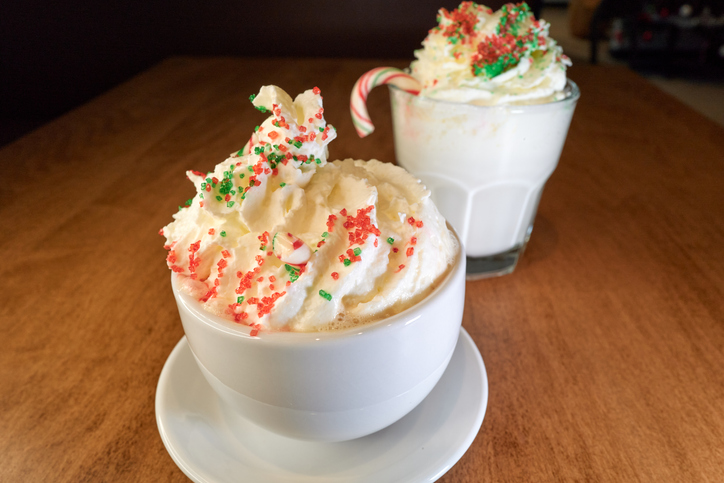 Peppermint White Hot Chocolate