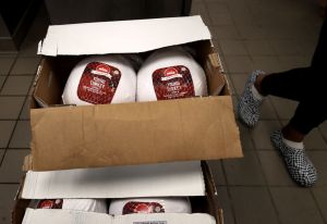 'This is what we do.' In the South End, a Thanksgiving meal for the masses