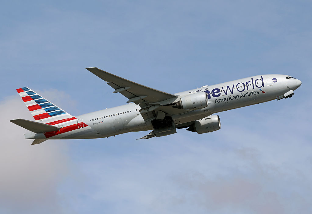 Diverse aircraft taking off